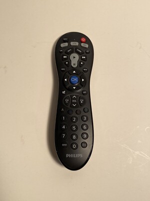Philips SRP3014/27 4-in-1 Universal Remote Control, Black