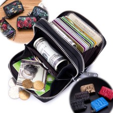 Credit Card Holder Small RFID Blocking Wallet Business Mini Case for Women Gifts