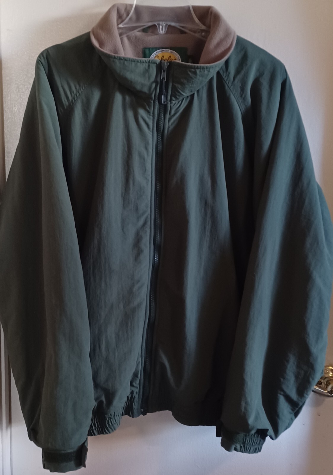 Cabela's Outdoor Gear Men’s XLarge Jacket Fleece Lined Olive Green Nylon 3Pocket eBay