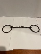 Twisted Metal O ring Horse Bit