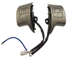 2009-2013 Toyota Corolla Matrix Steering Wheel Audio Switches Silver 8425002110