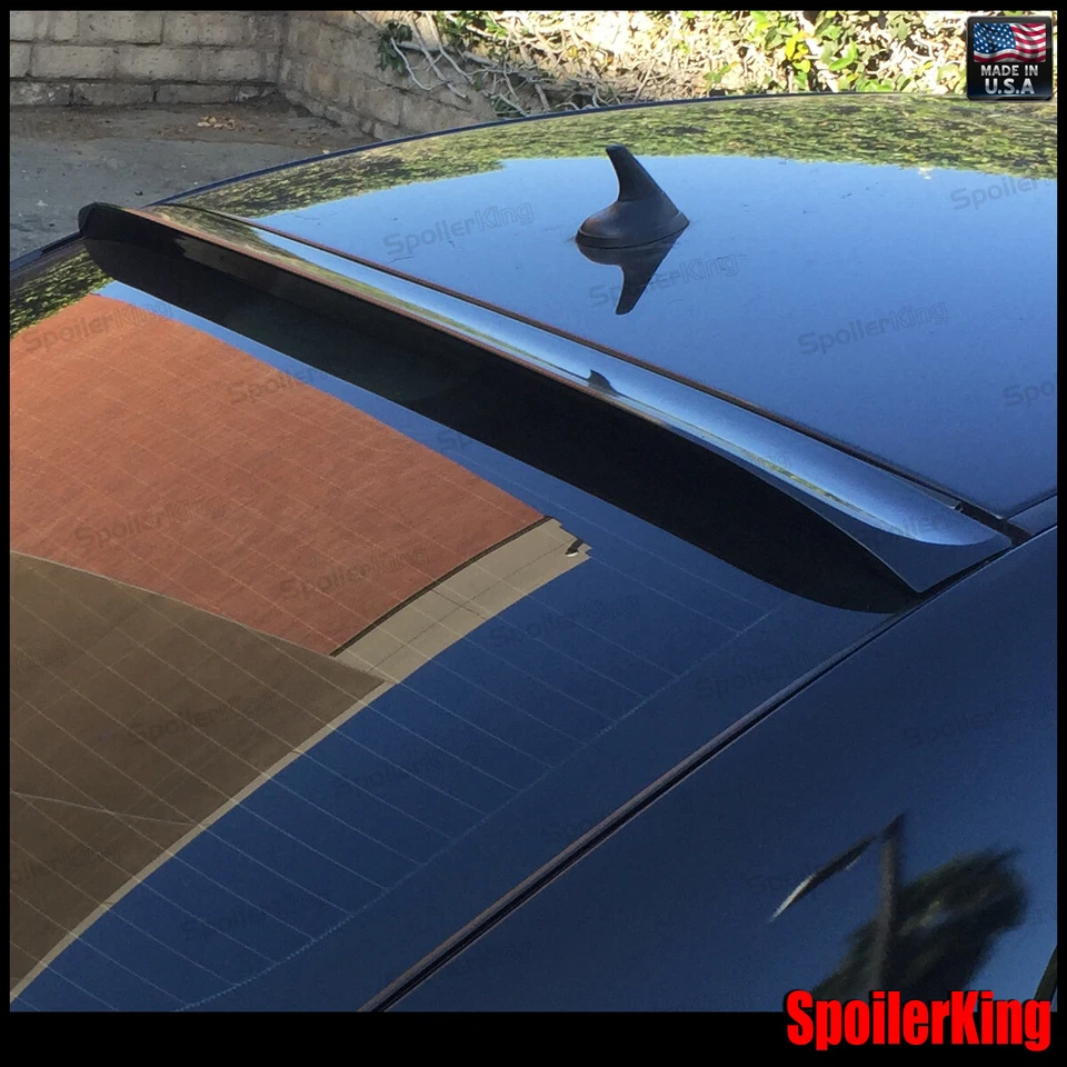 Alerón de ventana de techo trasero SPKdepot 380R (se adapta a: Saab 9-3 2003-12 YS3E) Foto 2 de 4