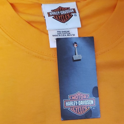 Vintage 2002 Harley Davidson 62nd Annual Bike Week at Sturgis T-Shirt (Neu mit Etikett) Gr. XL - Bild 6 von 12