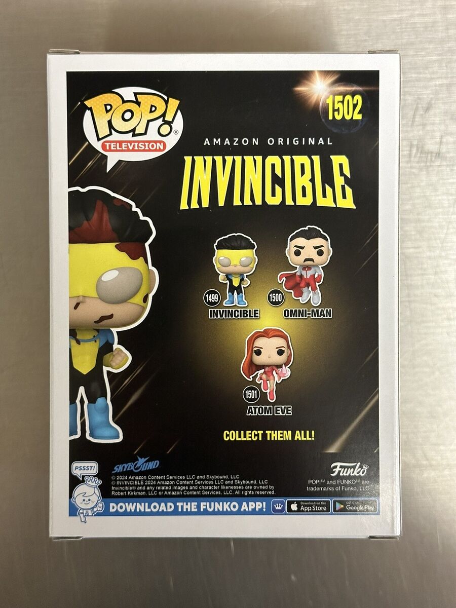 New Funko Pop! Bloody Invincible Mark Grayson #1502 New Funko Pop! Bloody Invincible Mark Grayson #1502