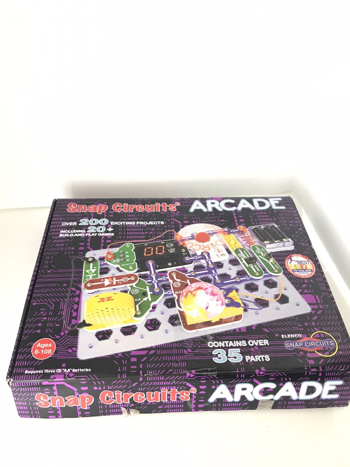 snap circuits arcade electronics discovery kit