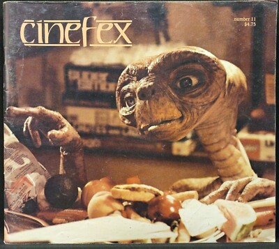 Cinefex Movie Magazine Number 11 January 1983 E.T. & Robert Swarthe