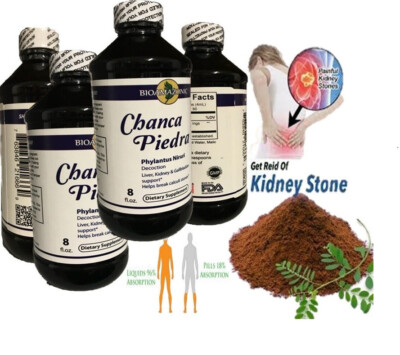 #ad Two CHANCA PIEDRA LIQUID quot;Phylantus Niruriquot; Stone Breaker Liver Gallbladder 8oz $28.50