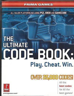 The Ultimate Code Book Play Cheat Win Prima Games 2003 TP Mint!