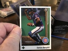 1989 Upper Deck #455 Damon Berryhill - NM-MT