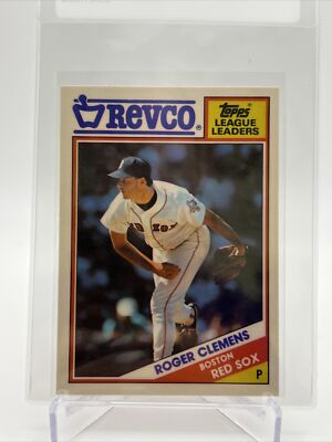 1988 Topps Revco Roger Clemens Baseball Card #28 Mint FREE SHIPPING