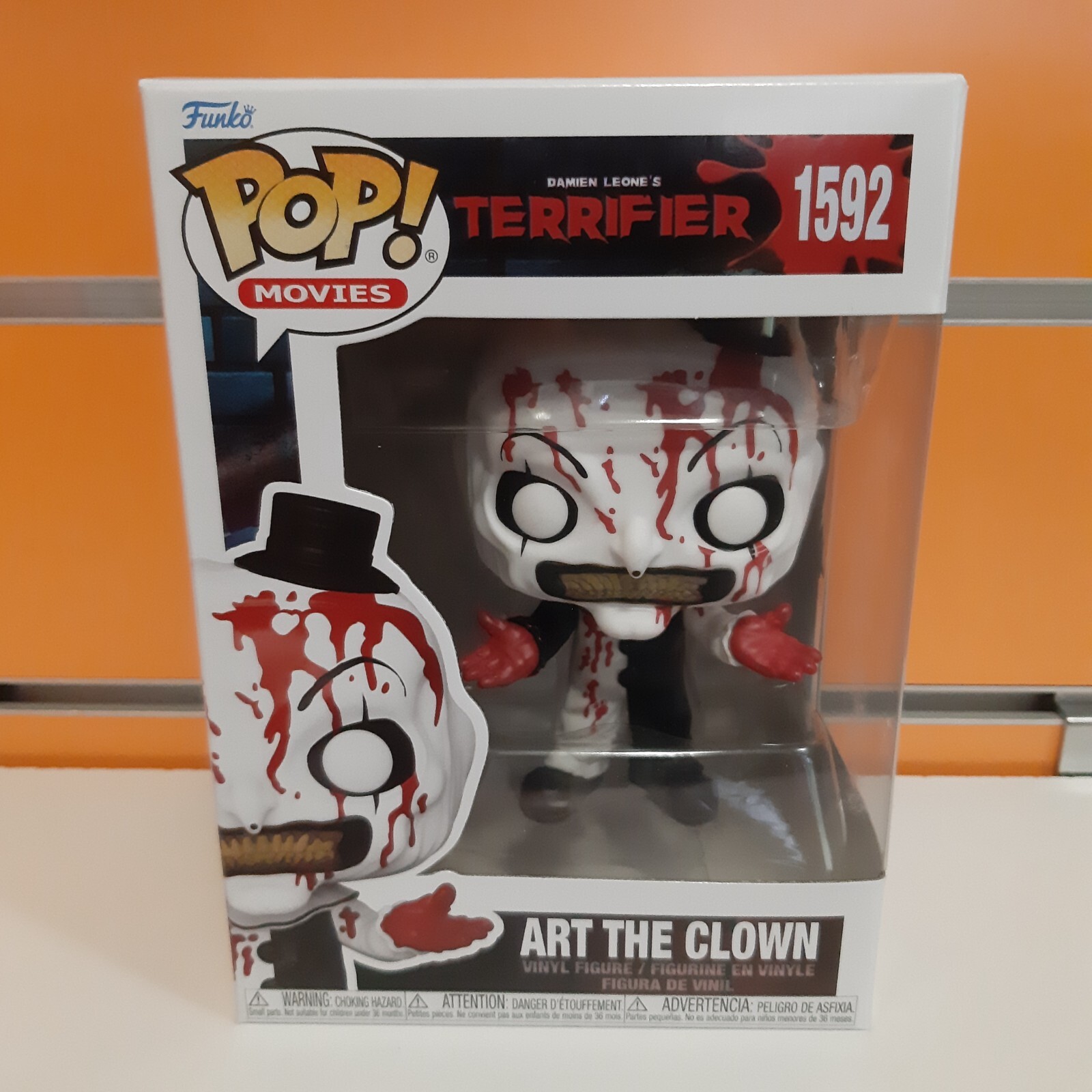 Funko Pop! Movies n. 1592 Terrifier - Art the Clown NUOVO