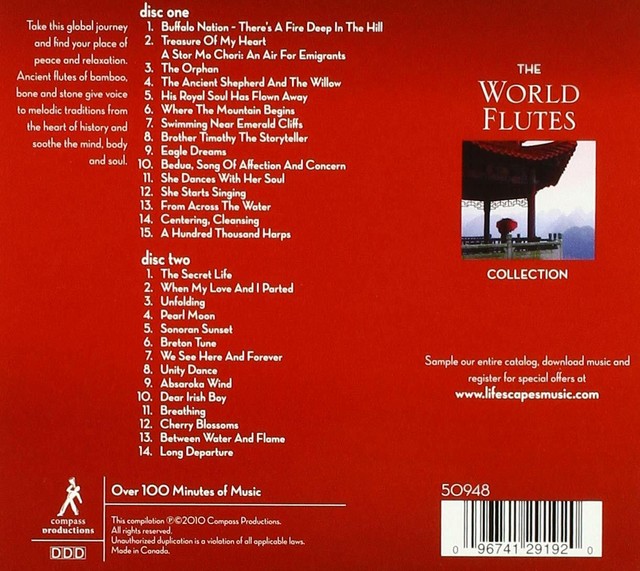 The World Flutes Collection (Lifescapes) 2CD NEW eBay