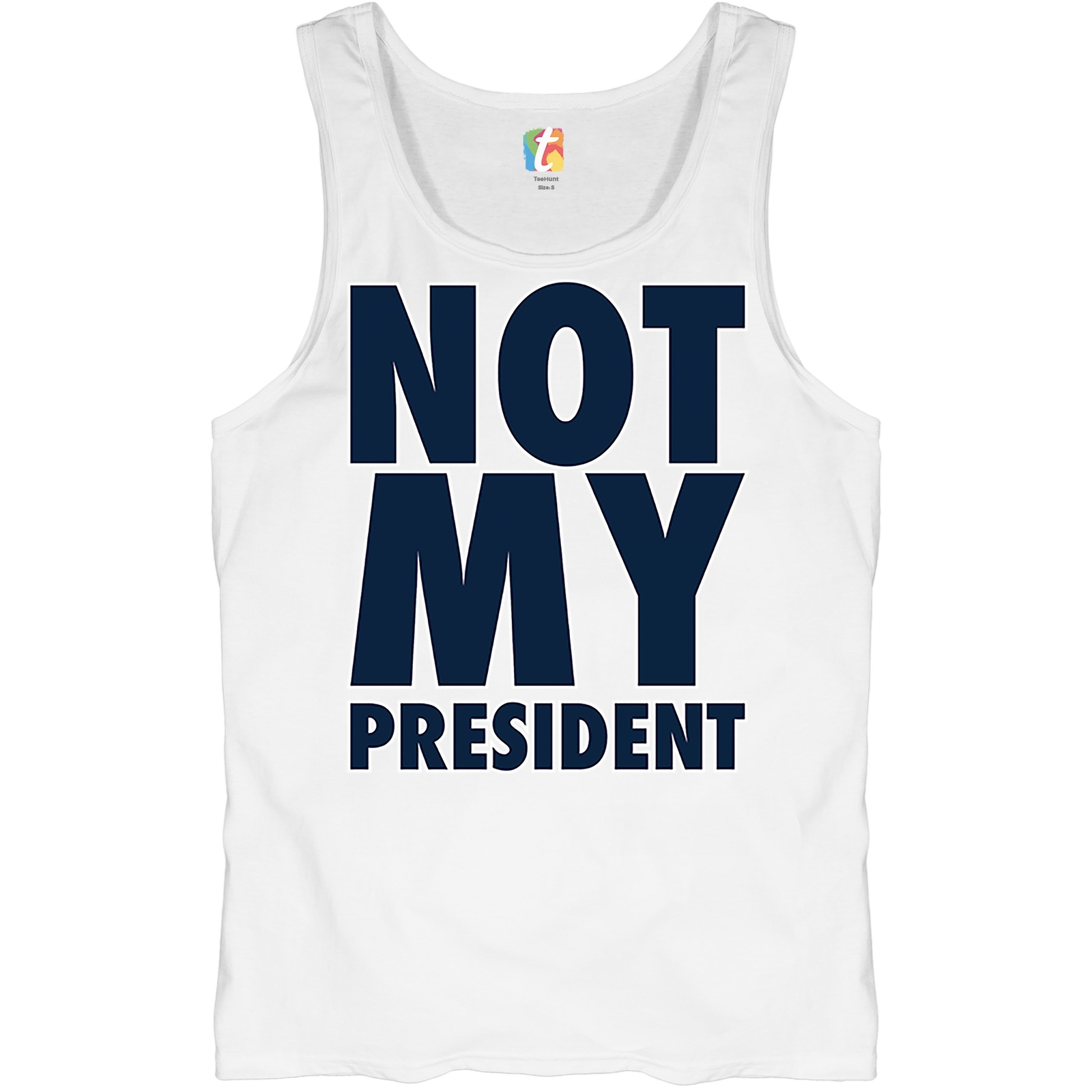 ALTRA Top da uomo Not My President anti Biden Impeach Pro Trump deplorevole