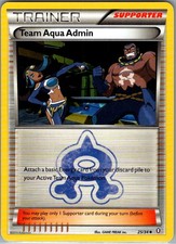 Team Aqua Admin 25/34 Non Holo Double Crisis - Pokemon Card - NM on eBay