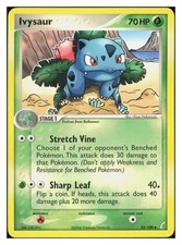 Ivysaur Uncommon Crystal Guardians 35/100 LP MO 86 on eBay