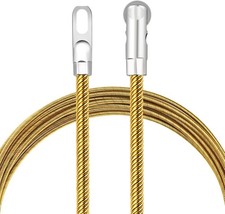 Fish Tape 33Ft Wire Puller Running Electrical Wire Cable Pulley Head Spring, Hea