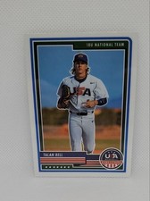 2023 Panini Stars & Stripes USA Baseball Talan Bell #2