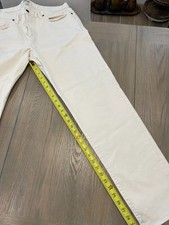 Todd Snyder Jeans stretch five pocket chino pants off white SZ 35/32