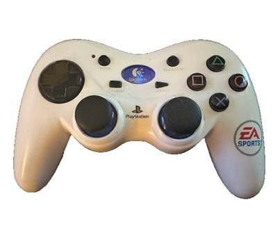 Logitech White EA SPORTS  Wireless Gamepad for Desktop - No Receiver/back cover