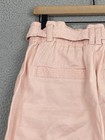 Anthropologie Elevenses Romy Pant Sz M Linen High Waist Stretch Coastal Boho EXC — photo 8