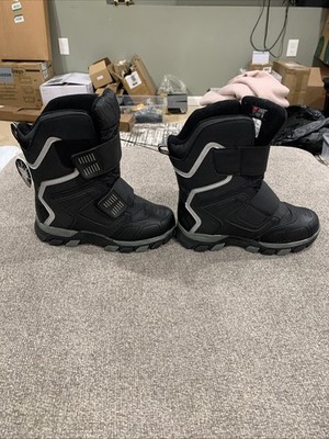 Falls Creek Thinsulate Water Resistant Winter Boots Mens 8 Black