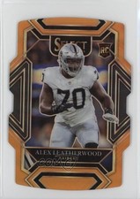 2021 Panini Select Club Level Orange Prizm Die-Cut 78/249 Alex Leatherwood 0q3