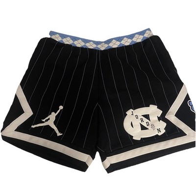 RARE Air Jordan UNC North Carolina Tar Heels Black Shorts  Men s XL CD0133-010