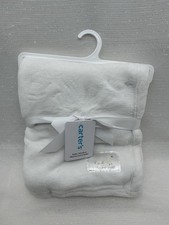 Carters Baby Blanket White Little Loved Duck Lovey Security New Shower Gift