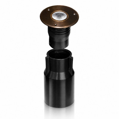 Half Off Ponds LumiNight Pond and Landscape 3-Watt LED Bronze Well Light