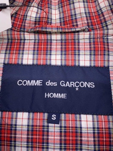COMME des GARCONS HOMME Pea Coat/S/Lana GRIGIO/HB-C017// - Foto 3 di 5
