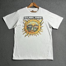2008 Sublime 40oz To Freedom Music Band Concert T-Shirt Men  s Medium Y2K Cotton