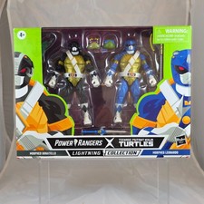 HASBRO Power Rangers X TMNT Lighting Collection Morphed Donatello & Leonardo NEW