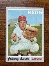 1970 Topps Johnny Bench #660