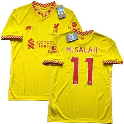リバプール　21-22　サード　サラー　11 2021/22 Liverpool Third Jersey #11 Mohamed Salah Medium Nike