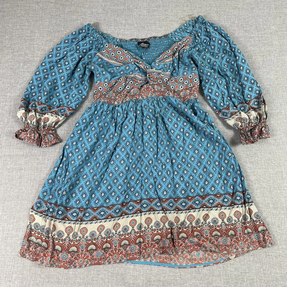 angie blue floral dress Angie Maxi Dress main image 0