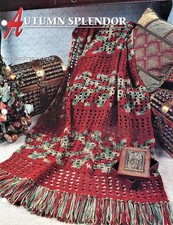 Autumn Splendor Annie's Attic Crochet Afghan Pattern Page
