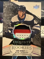 2024-25 BLACK DIAMOND HOCKEY EXQUISITE Rookie PATCH Gavin Brindley #RP-GF