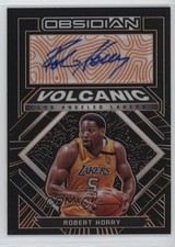 2021 Panini Obsidian Electric Etch Orange 28/35 Robert Horry #VS-RBH Auto 1l5g