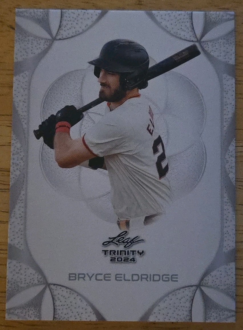 2024 Leaf Trinity Baseball - #11 Bryce Eldridge Giants (RC)