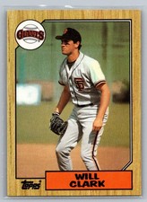 1987 Topps  Will Clark 420