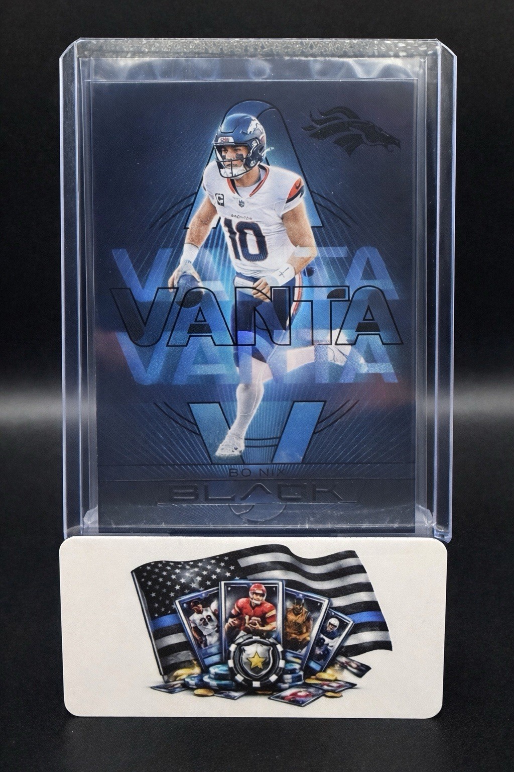 2025 Panini Black Vanta Bo Nix Denver Broncos NFL CASE HIT 🔥