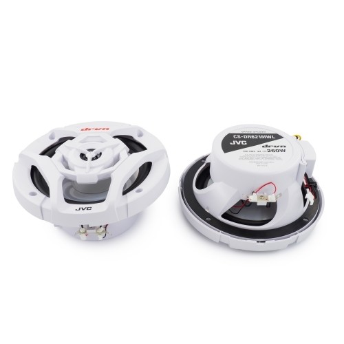 JVC CS-DR621MWL 6.5" 2-Way 150W RMS Coaxial Marine Speakers
