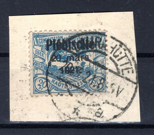 Oberschlesia 32 Ideal Laurahütte Gest. BPP 17EUR (DA7511)