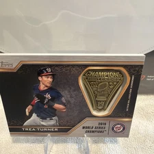 2021 Topps - Commemorative World Series Rings Trea Turner #WSR-TT