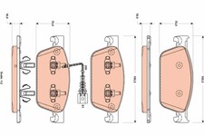Plaquette de frein Volkswagen CRAFTER
