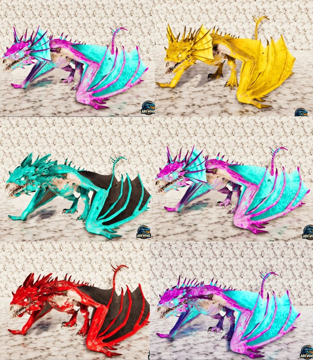 🦖ARK Survival Ascended Zombie Wyvern Colors PVE PS5/XBOX/PC | eBay