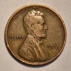 Nicer Low Mintage 1911 P Lincoln Wheat Cent