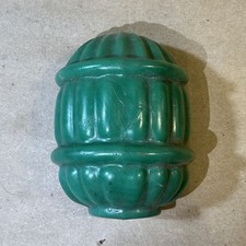 Glass Light Green Jadeite Classic Birdcage Feeder Depression INV-AX14D