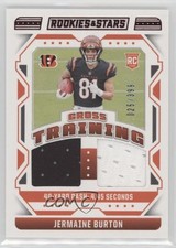 2024 Panini Rookies & Stars Cross Training 25/399 Jermaine Burton #CT-JBN 0nr3