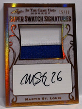 Martin St. Louis Cards, Rookie Cards and Autographed Memorabilia Guide 7